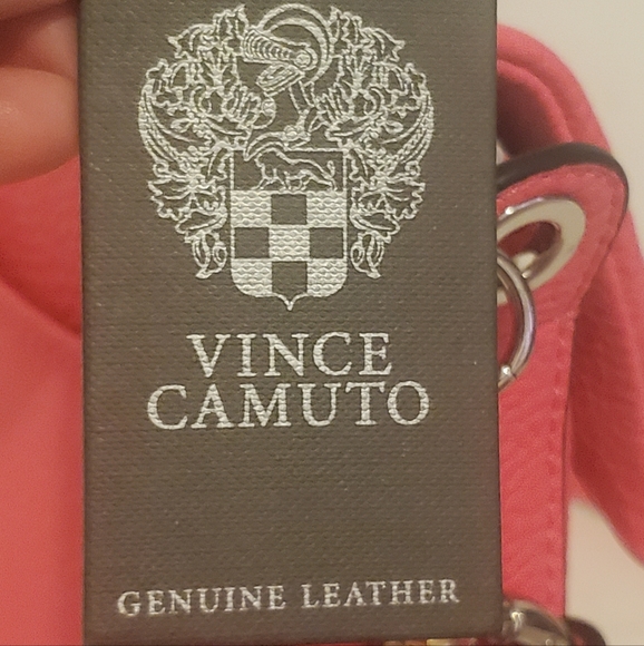 Vince Camuto BNWT Leather Neon Fuschia Handbag - Picture 11 of 14